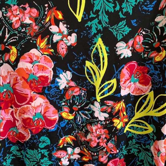 🌺 Bright LuLaRoe long sleeve dress - Picture 4 of 4